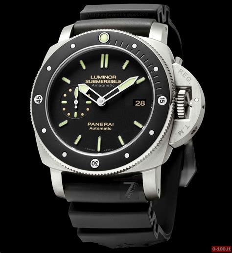 panerai luminor ceramic black|officine panerai luminor submersible.